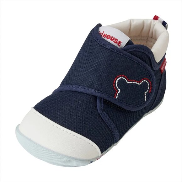 Miki House My First Walker Toddler Shoes Navy Blue (Size 7 / 13.5cm) - Picture 8 of 12